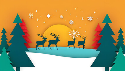 Naklejka premium christmas new year holiday greeting card wishing happy holidays