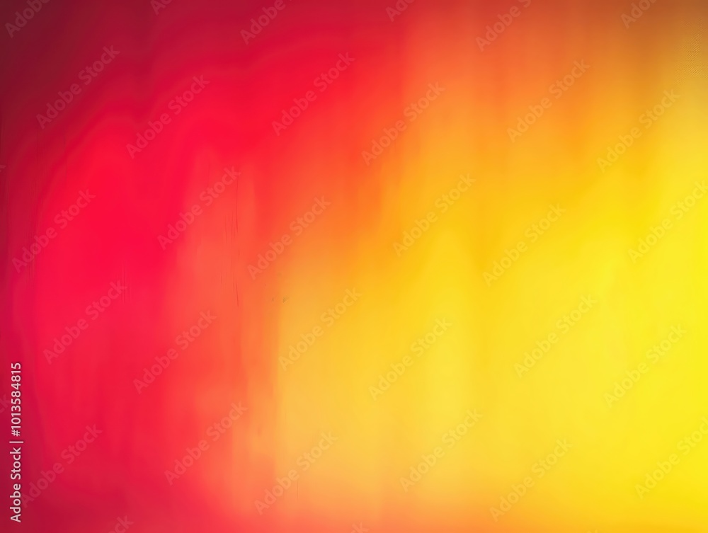 Poster vibrant gradient of red and yellow hues, creating a dynamic and energetic abstract background for cr