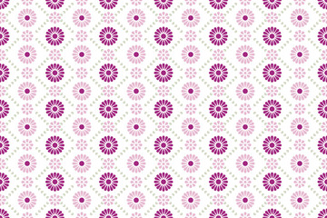 Pink Flower pattern wallpaper seamless pattern