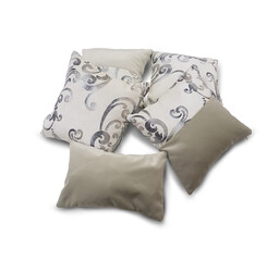 Set of modern decorative pillows