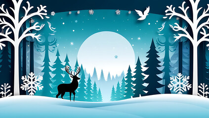 magical winter forest sparkling snow wonder