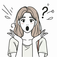 Thinking person vector design