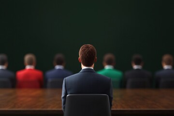 Fototapeta premium Diverse Executives in a Boardroom Meeting