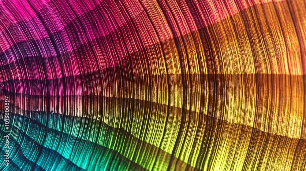 Poster abstract macro image of a multi-colored, textured surface