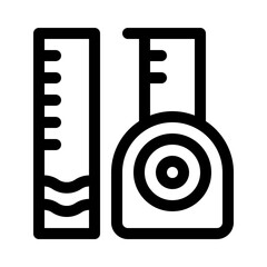 Measuring Tape line icon
