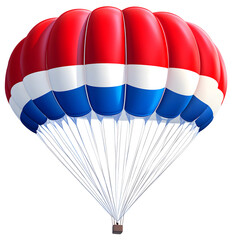 Obraz premium Parachute. Isolated on a white background-like design