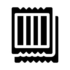 Fabric Swatches glyph icon