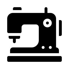 Sewing Machine glyph icon