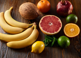 新鮮な果物と野菜