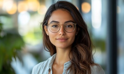 Obraz premium Portrait of a Beautiful Black Woman in Smart Casual Clothes Doing a Presentation in a Meeting Room for her Colleagues. Female Team Lead Explaining Data and Statistics Using a Whiteboard and a