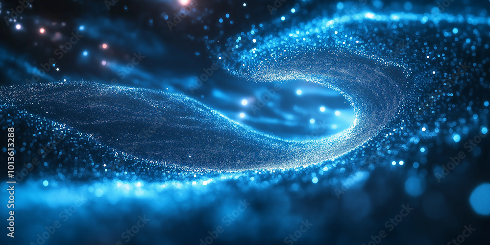 Poster digital binary code matrix background ,data flow,data lake,big data concept,abstract, ai,technology,