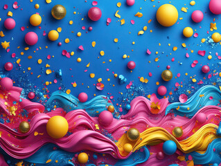 Dynamic New Year's Day 2025 animated banner ads images with bold, colorful designs to capture audience attention