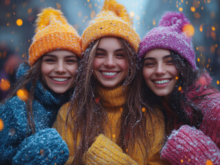 Engaging New Year's Day 2025 animated social media posts illustrations with dynamic and colorful designs to captivate a young audience.