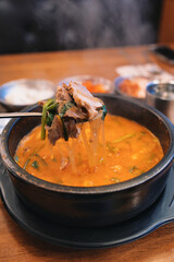 Spicy Pork Gukbap in Busan, Korea