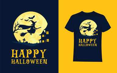 Halloween t-shirt vector design