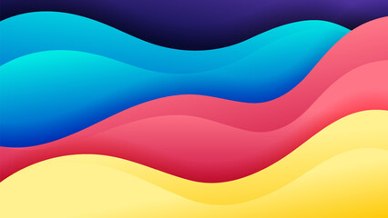 Premium vector background with soft gradient color on background. Eps 10