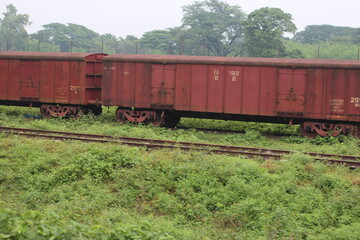 Obraz premium Field landscape grass