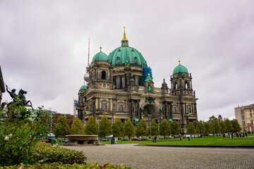 Berlin Cathedral on the Museum Island in Berlin, Germany Evangelical Supreme Parish and Collegiate...
