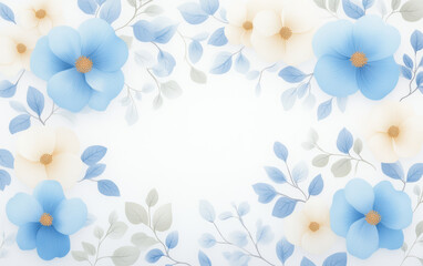 Vintage floral texture art background