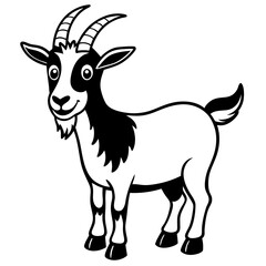 illustration of a goat