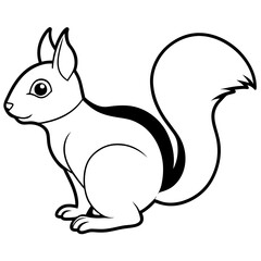 squirrel with acorn