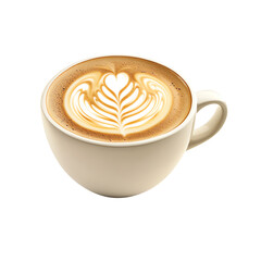 Coffee cup, white isolate background