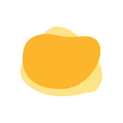 abstract shape yellow color vector