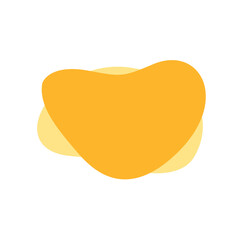 abstract shape yellow color vector