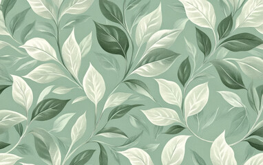 Fototapeta premium Vintage floral texture art background 