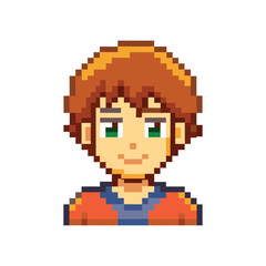Fototapeta premium creative pixel art of Retro Aesthetics, Character Sprites, Fantasy Sci-Fi Themes, Icons and UI Elements design
