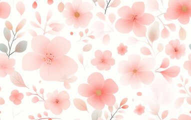 Vintage floral texture art background
