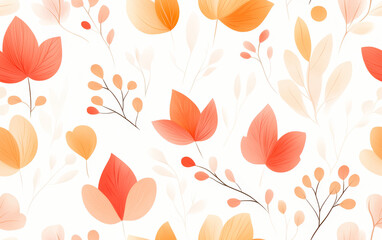 Vintage floral texture art background
