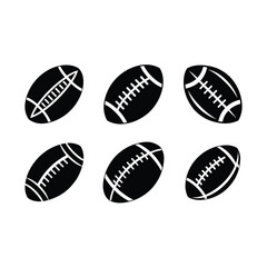 Ball American Football - Generative AI Vector and Line Art Design