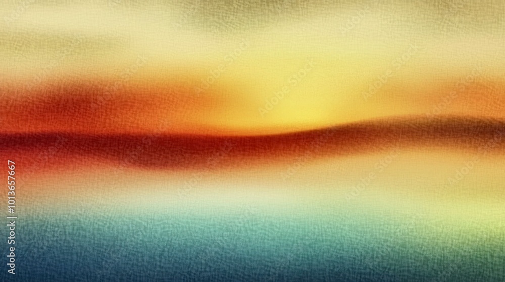 Poster abstract gradient background with horizontal stripes and textured surface