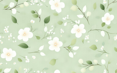 Vintage floral texture art background