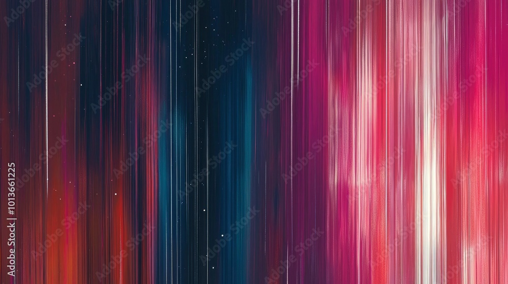 Poster abstract background with vertical lines and white specks