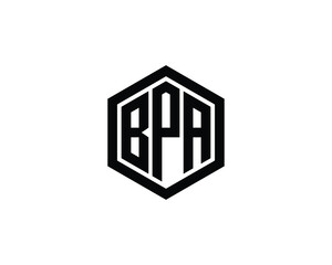 BPA logo design vector template. BPA
