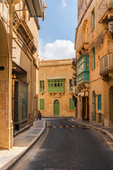 Street view in Rabat, Malta