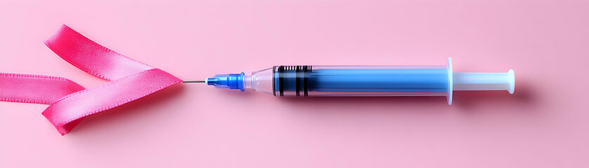 Border frame with insulin pen and diabetes ribbon Check Your Levels text concept as A sleek border frame featuring an insulin pen and a diabetes awareness ribbon positioned at opposite corners. The te