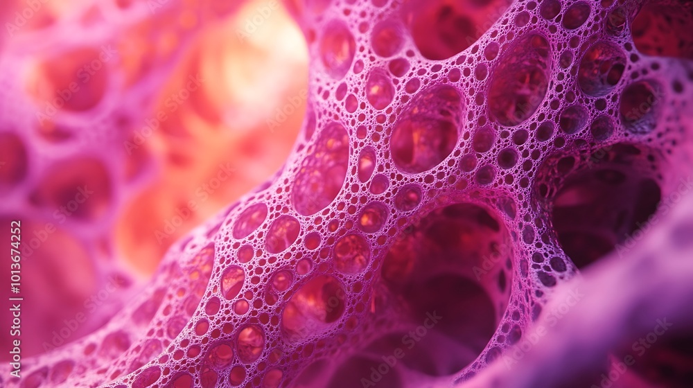 Poster beautiful abstract fractal artwork with bold colors and complex textured patterns