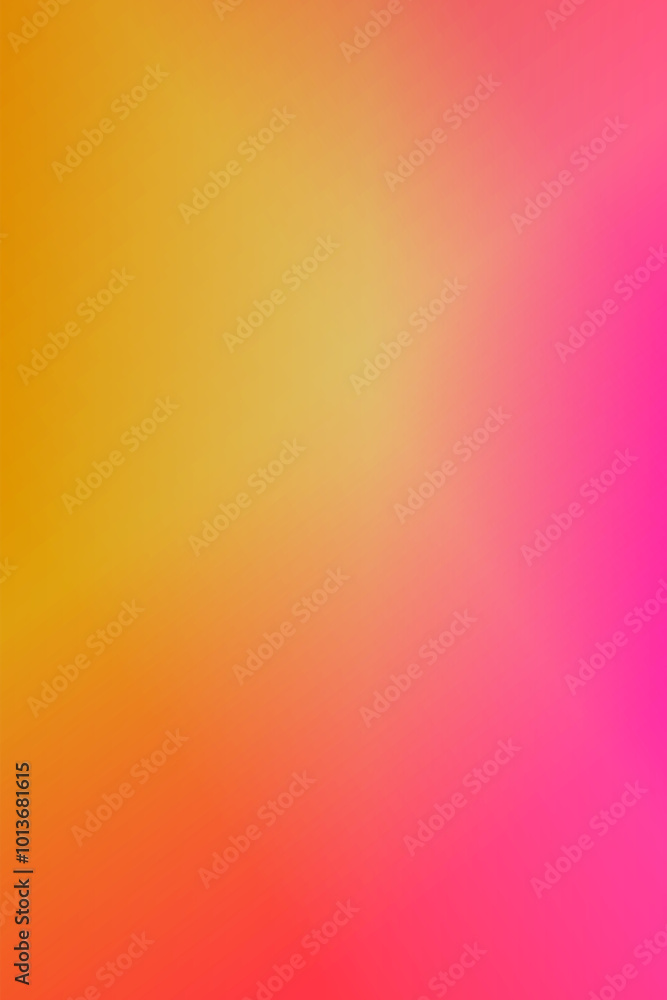 Poster autumn abstract gradient background with warm orange and red color wave. vector background