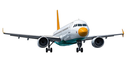 Obraz premium Airplane isolated