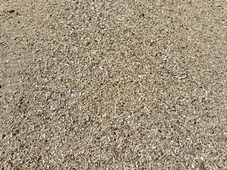 Beautiful natural sand on the beach patterned texture