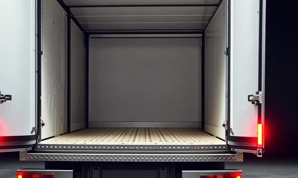 Truck Back Door Mockup Video
