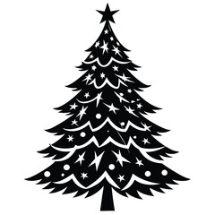 christmas tree vector