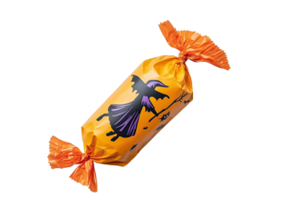 halloween gummy on transparent background