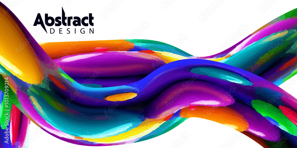 Poster abstract background pattern, gradient color, abstract design background