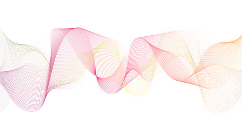 Colorful and white abstract background with flowing particles. wave transparent modern background. Vector illustration. Modern template abstract design flowing particles wave background. vector.