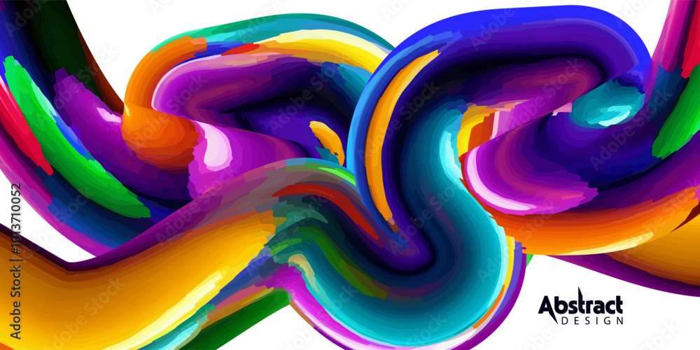 Aufkleber abstract background pattern, gradient color, abstract design background