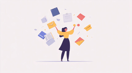 Effortless Multitasking: A Flat Design of Maximizing Productivity and Efficiency 1